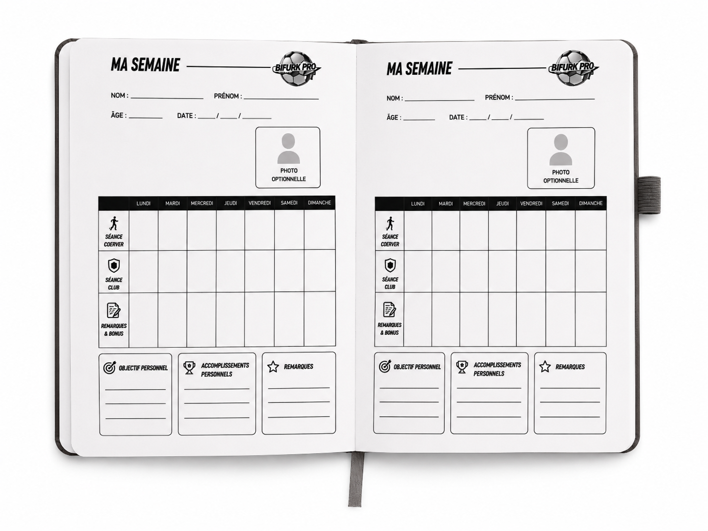 Carnet de progression BIFURK PRO